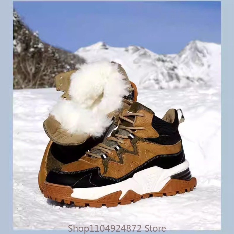 Men'S Shoes Cole Haan - Winter Warm Wool Cotton Shoes Men's