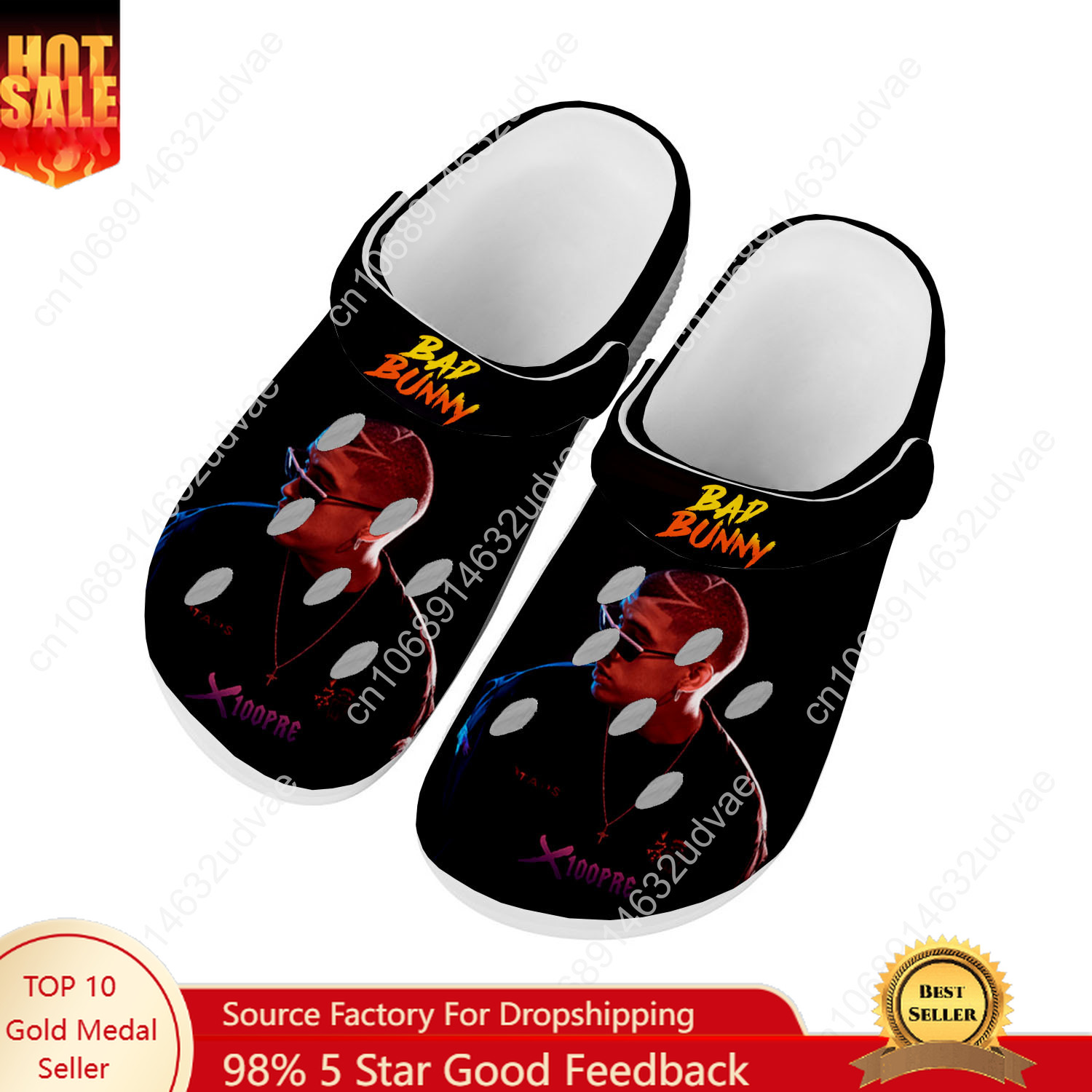 Men'S Shoes In Fashion - Bad Bunny Water Shoes Men Women