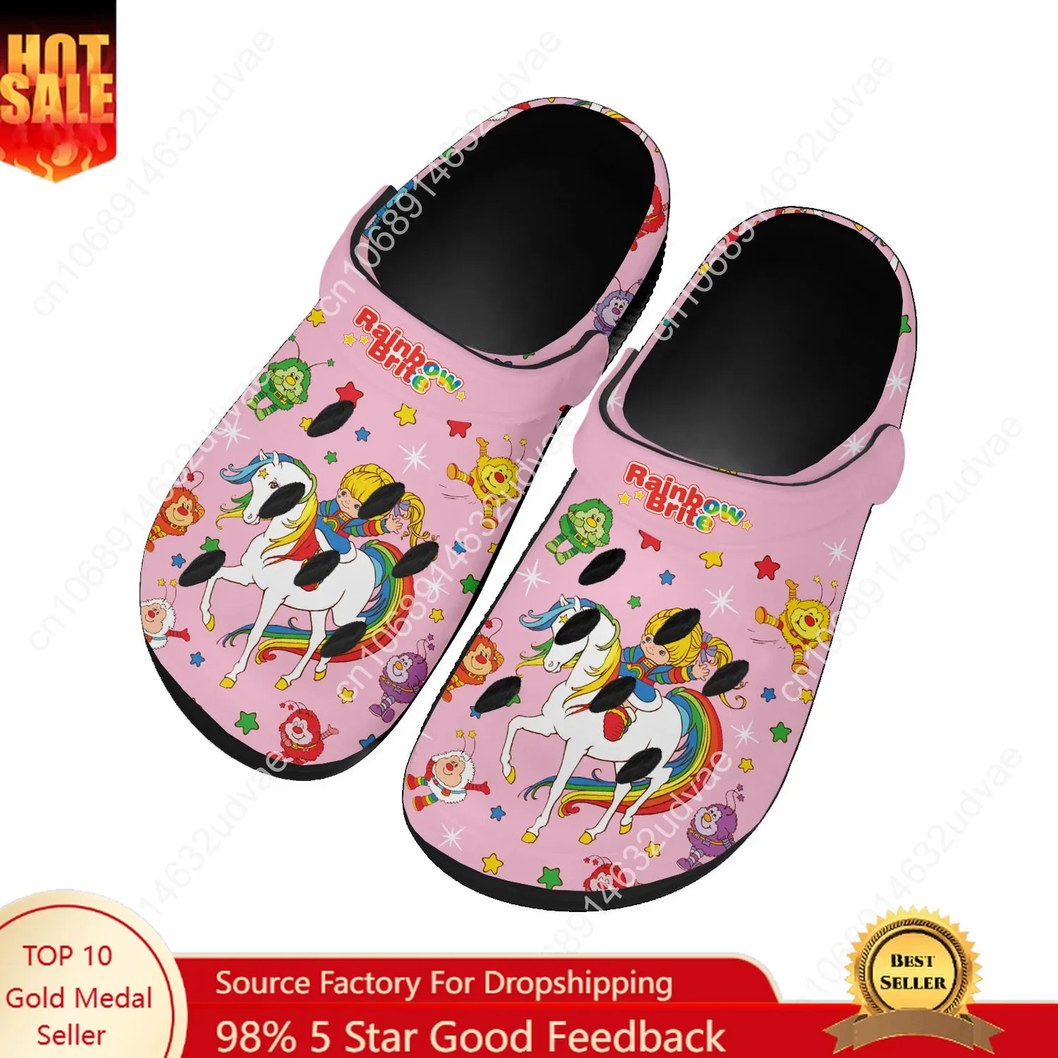 Men'S Shoes In Fashion - Brite Rainbow Water Shoes Mens Womens