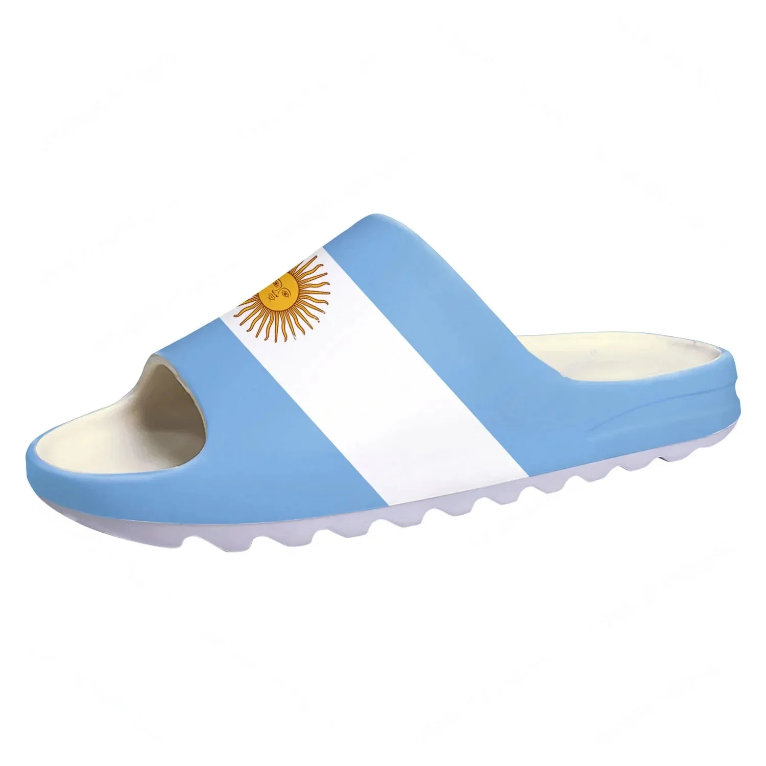 Men'S Shoes In Fashion - Argentine Flag Soft Sole Sllipers Home