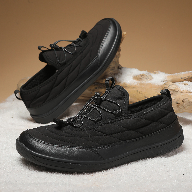 Hiking Boot Waterproof - Men Winter Boots Plush Shoes Waterproof
