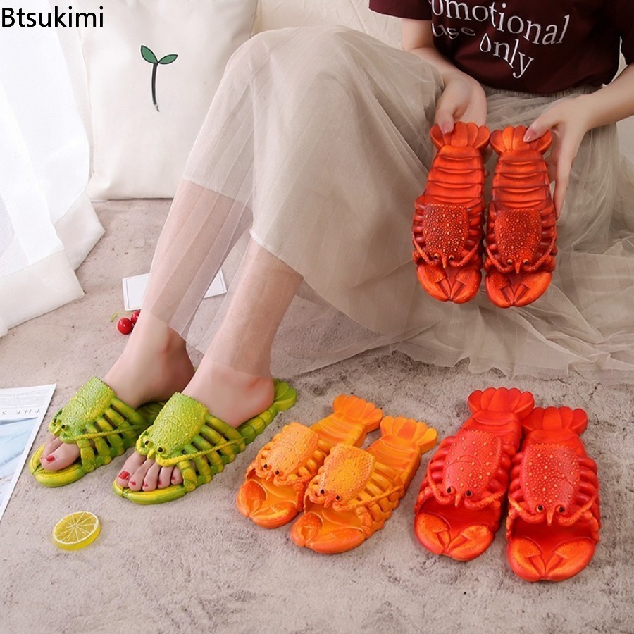 Men'S Shoes In Fashion - New 2026 Summer Fun Cartoon Lobster