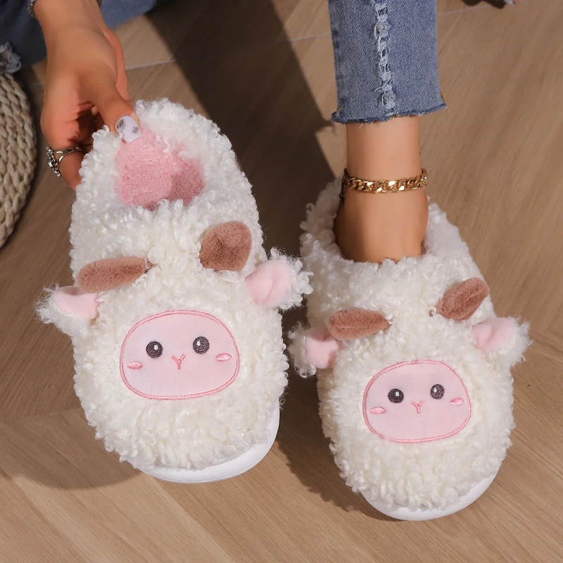 Men'S Shoes In Fashion - Winter Lovely Little Sheep Slippers For