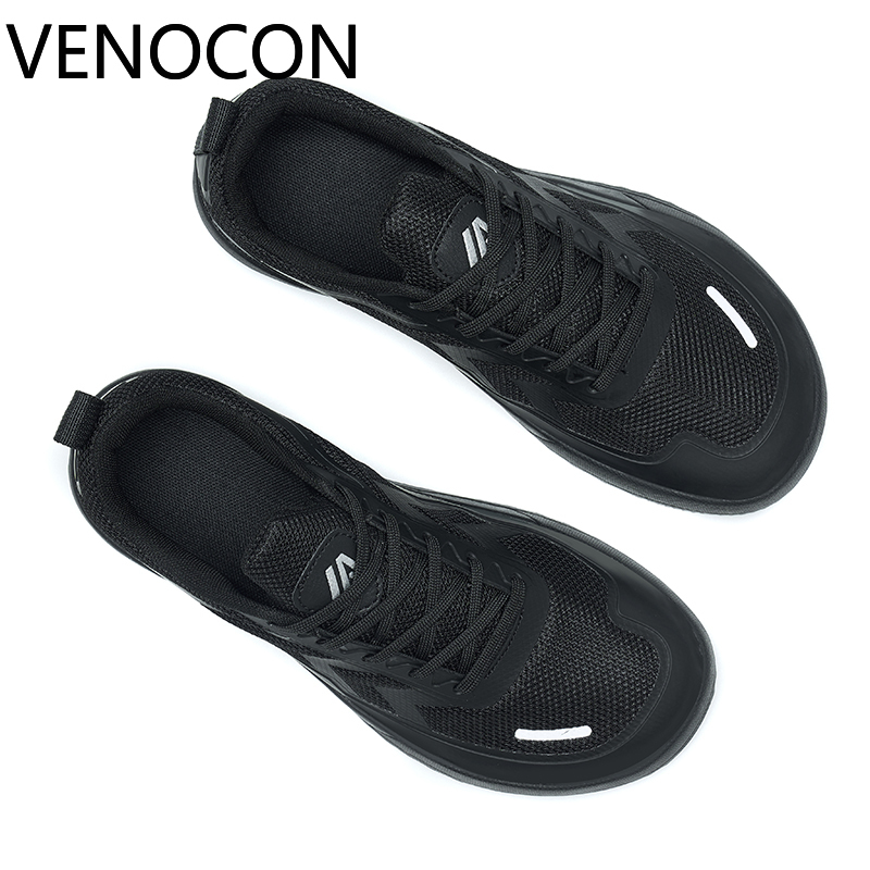 Men'S Shoes With Wide Toe Box - VENOCON Knitwear Barefoot Man Sneakers With