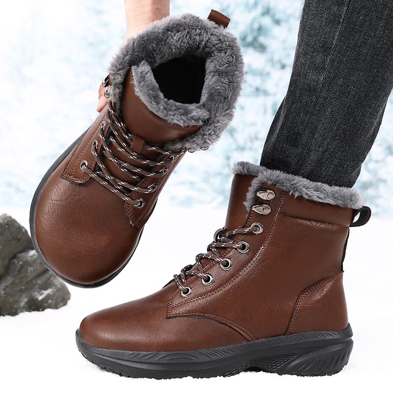 Men Winter Snow Boots for Wate - Hiking Boot Waterproof 评论和价格