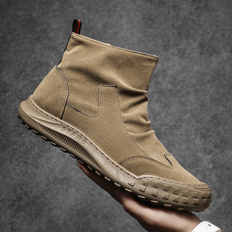 Suede Shoes for Men High Quali - Men'S Shoes For Work 评论和价格