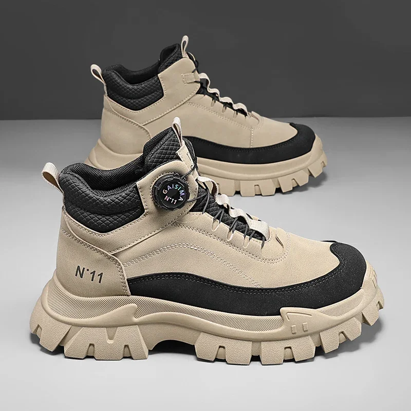 Luxury Mens Boots High Quality - Men'S Shoes For Work 评论和价格