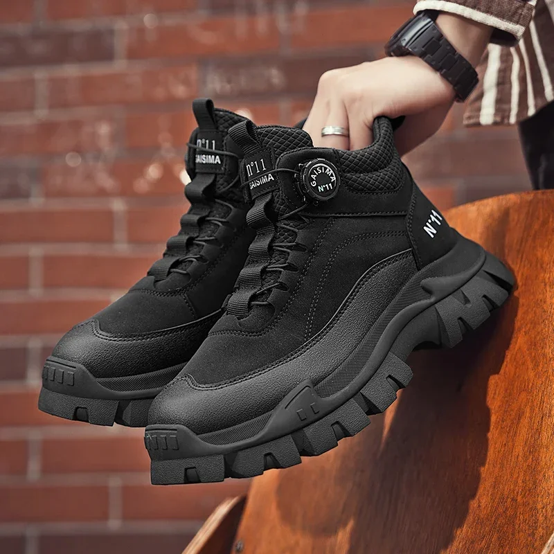 Luxury Mens Boots High Quality - Men'S Shoes For Work 评论和价格