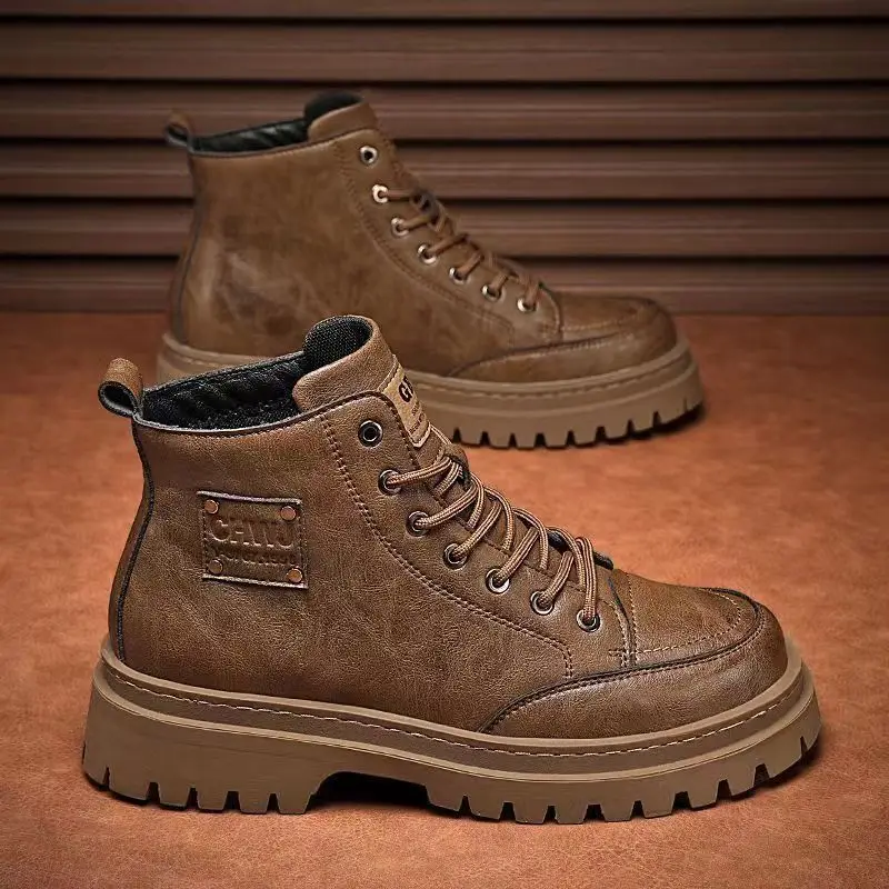 High Quality Men's Boots Platf - Hiking Boot Waterproof 评论和价格
