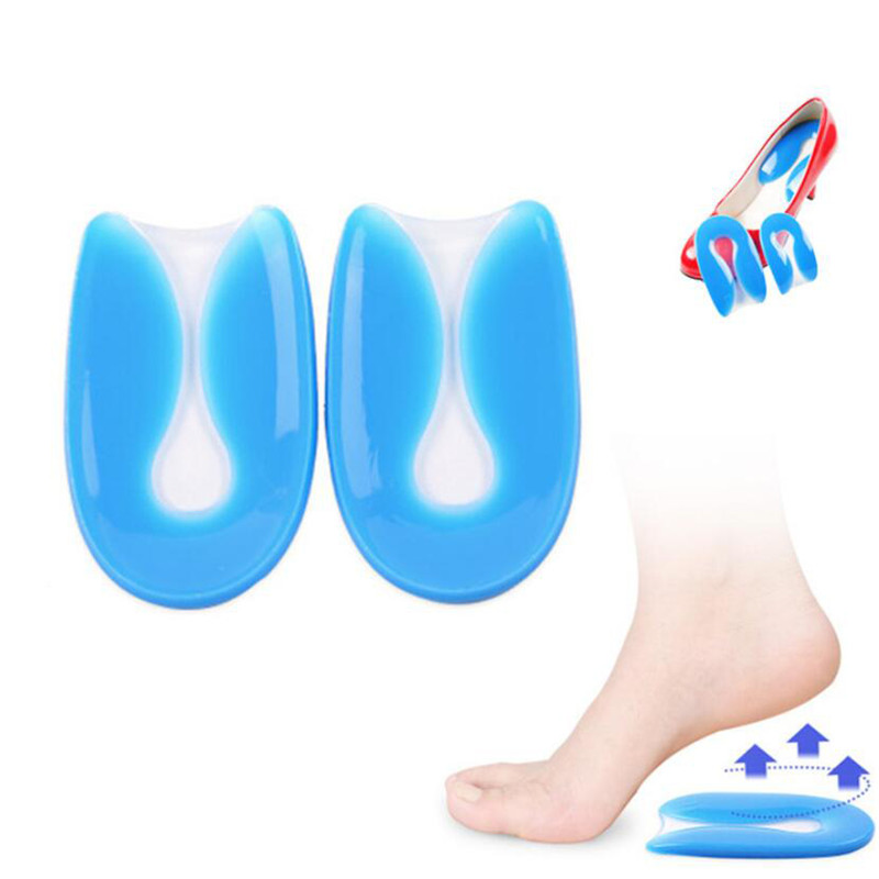 1Pair Foot Pain Relief Silicon - Men'S Shoes For Plantar Fasciitis 评论和价格