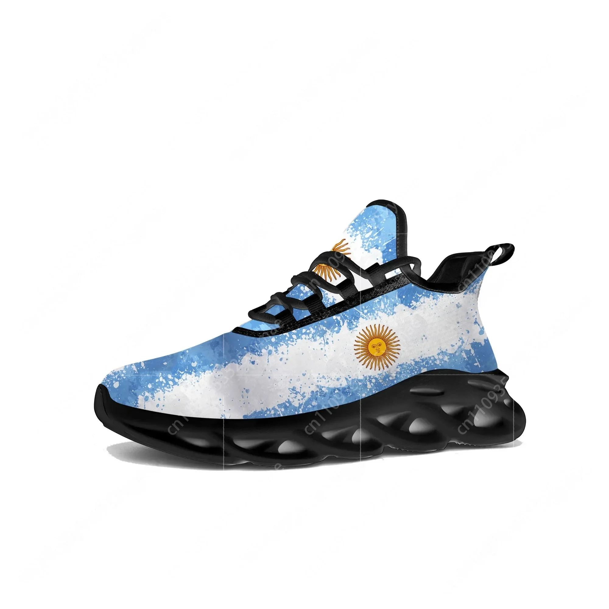 Argentine Flag Flats Sneakers  - Men'S Shoes Qn 评论和价格