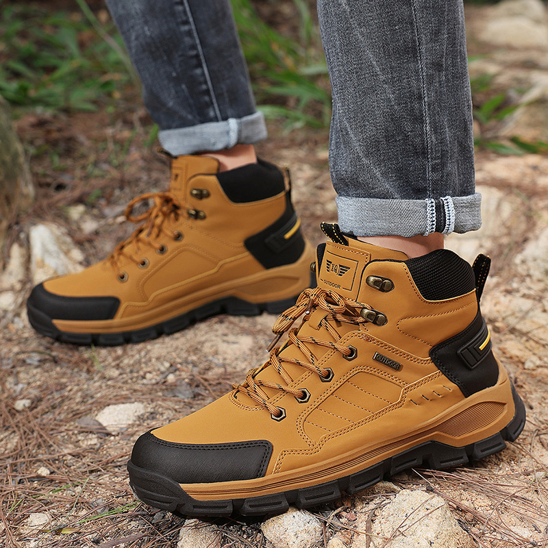 New Autumn Men's Boots Fashion - Hiking Boot Waterproof 评论和价格