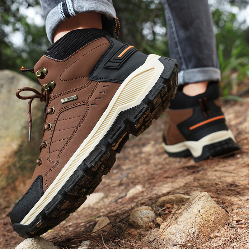 New Autumn Men's Boots Fashion - Hiking Boot Waterproof 评论和价格