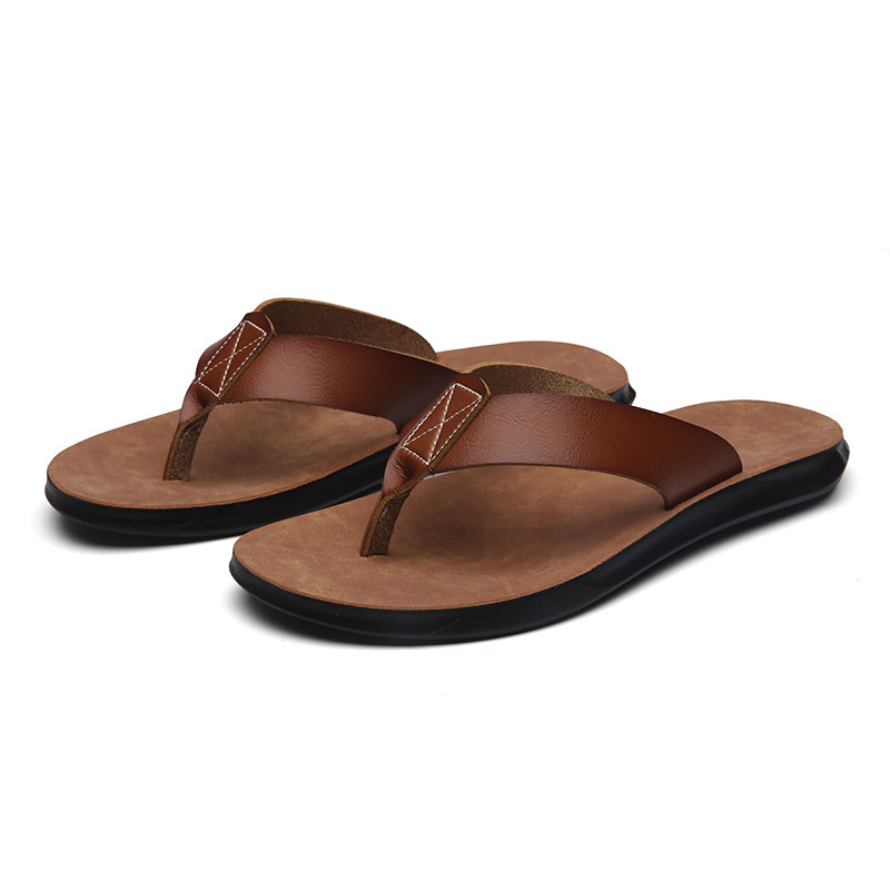 38-47 New Italian Leather Flip - Men'S Shoes Qn 评论和价格