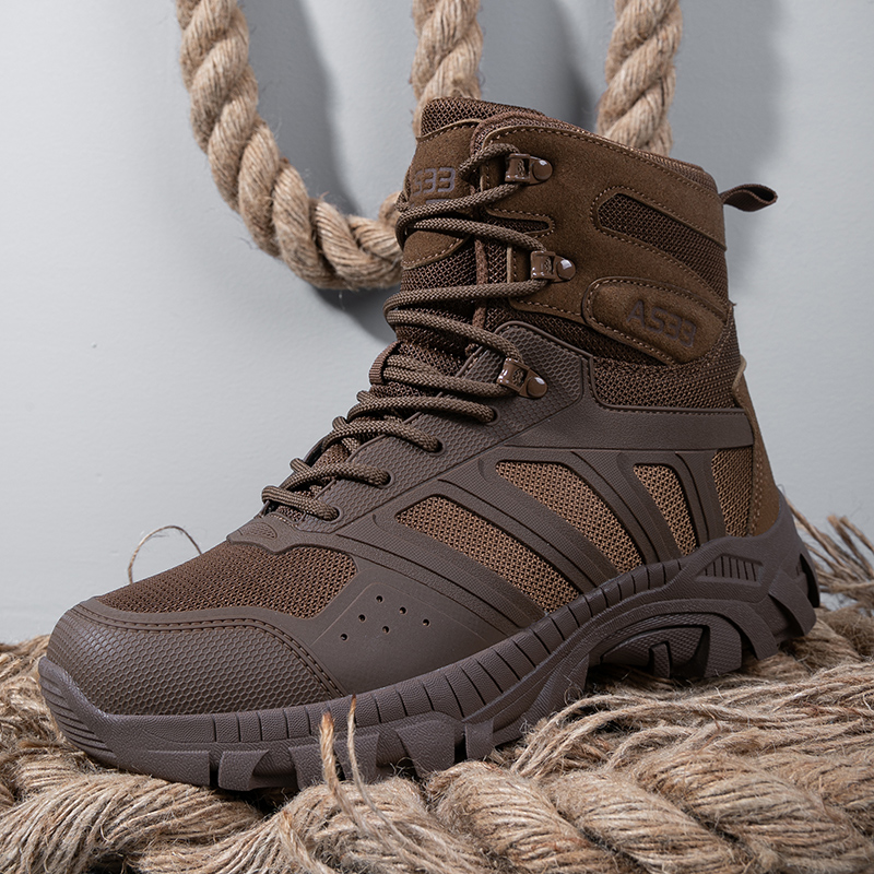 Men Tactical Boots Lace Up Des - Hiking Boot Waterproof 评论和价格