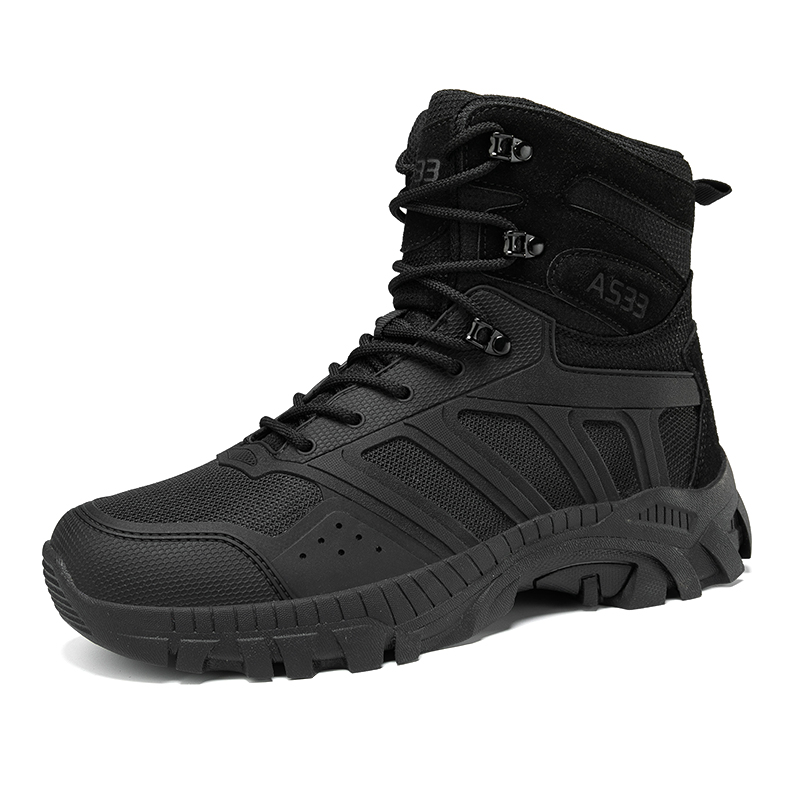 Men Tactical Boots Lace Up Des - Hiking Boot Waterproof 评论和价格