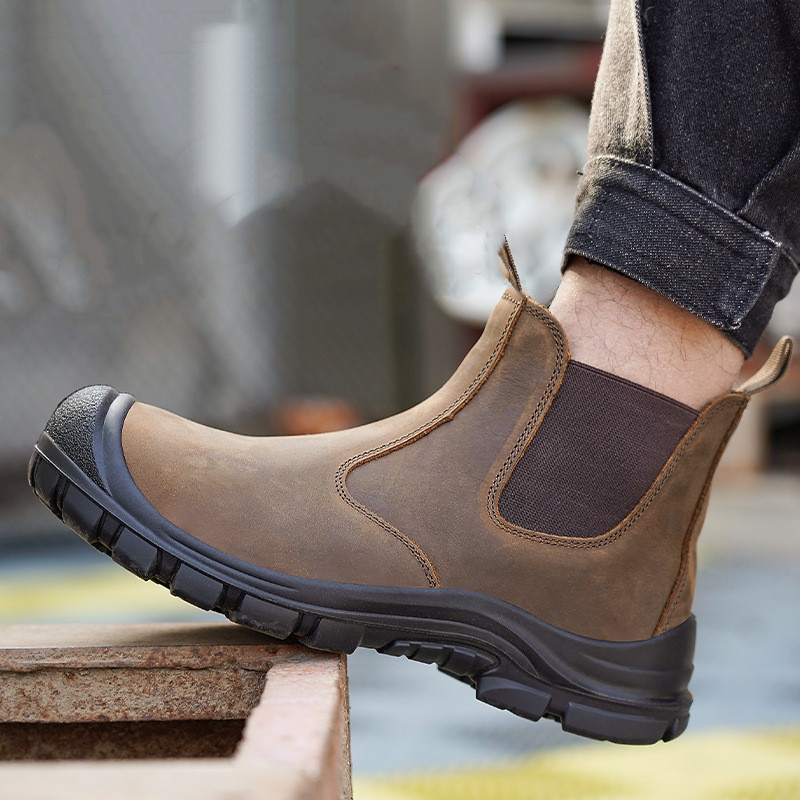 large size men's fashion steel - Men'S Shoes For Work 评论和价格
