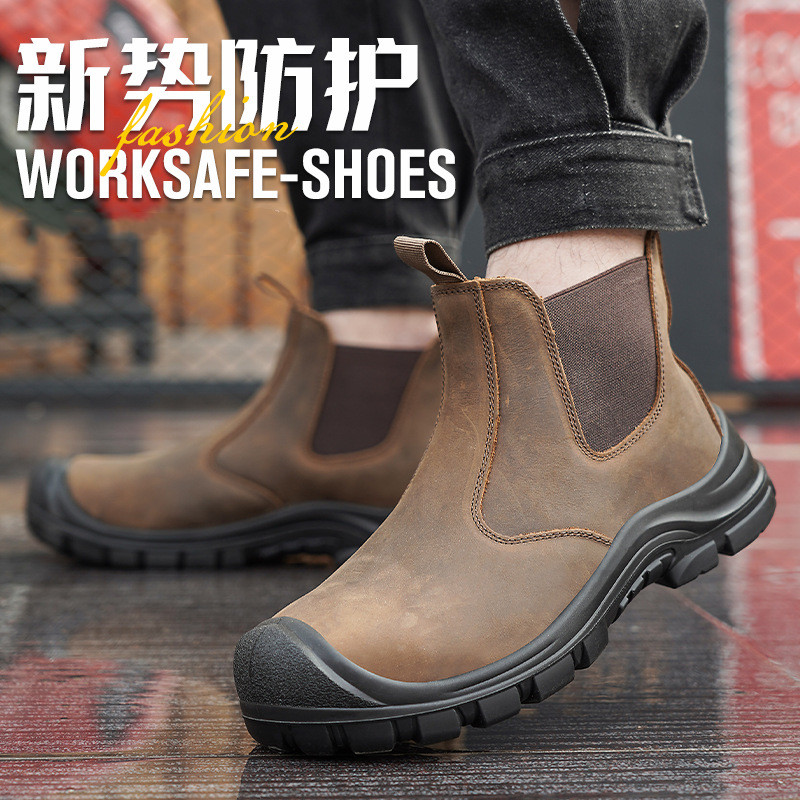 large size men's fashion steel - Men'S Shoes For Work 评论和价格