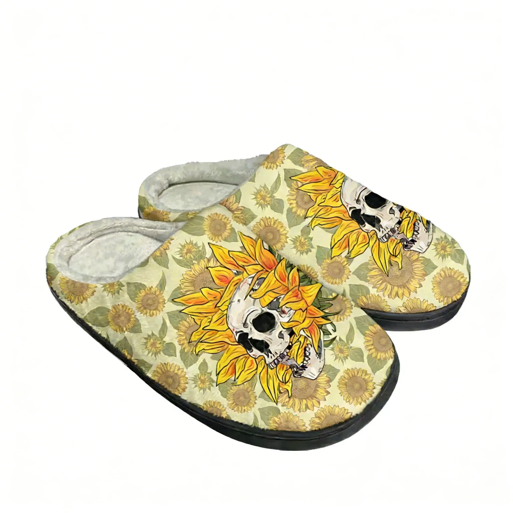 Sunflower Skull Home Cotton Sl - Men Shoes Designer 评论和价格