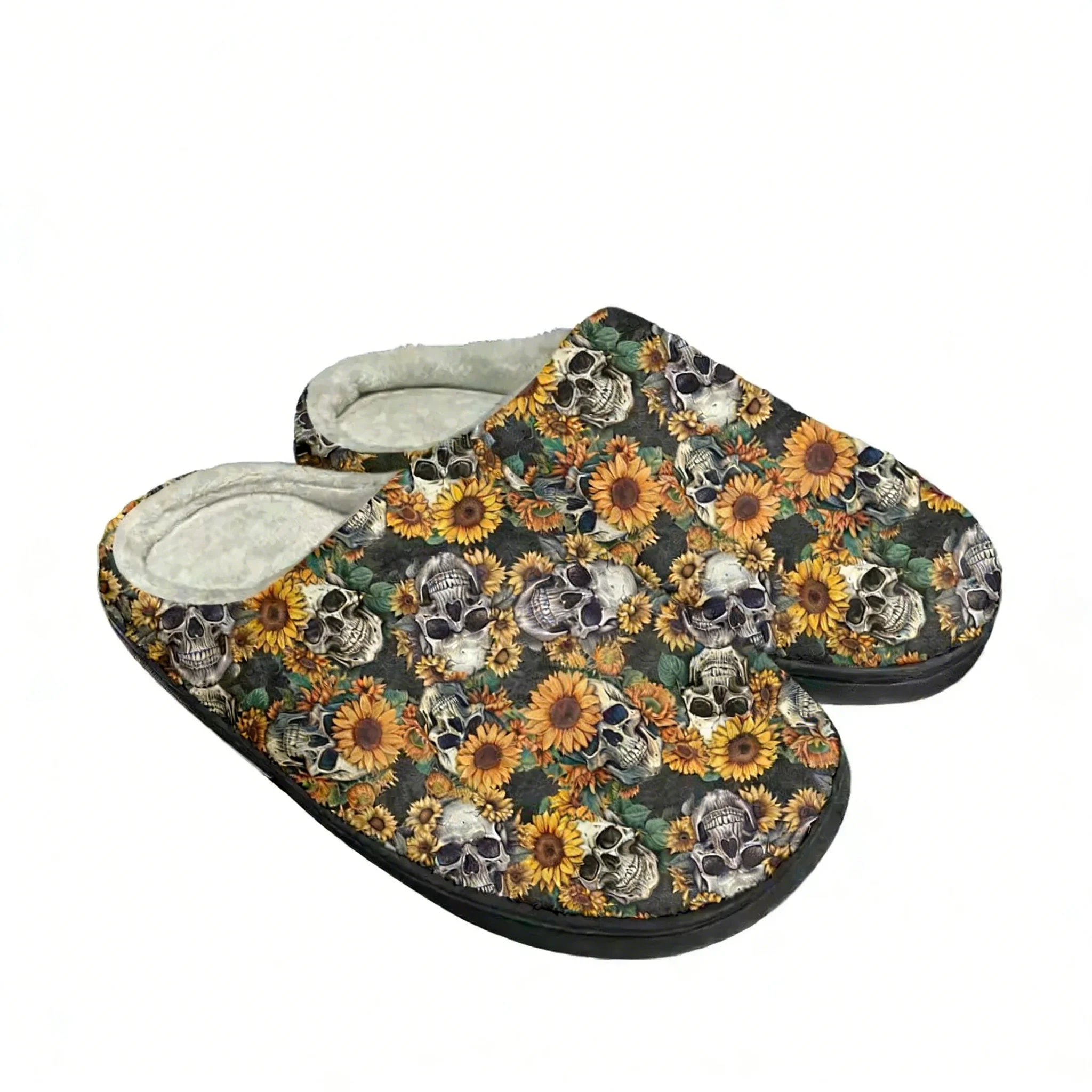 Sunflower Skull Home Cotton Sl - Men Shoes Designer 评论和价格