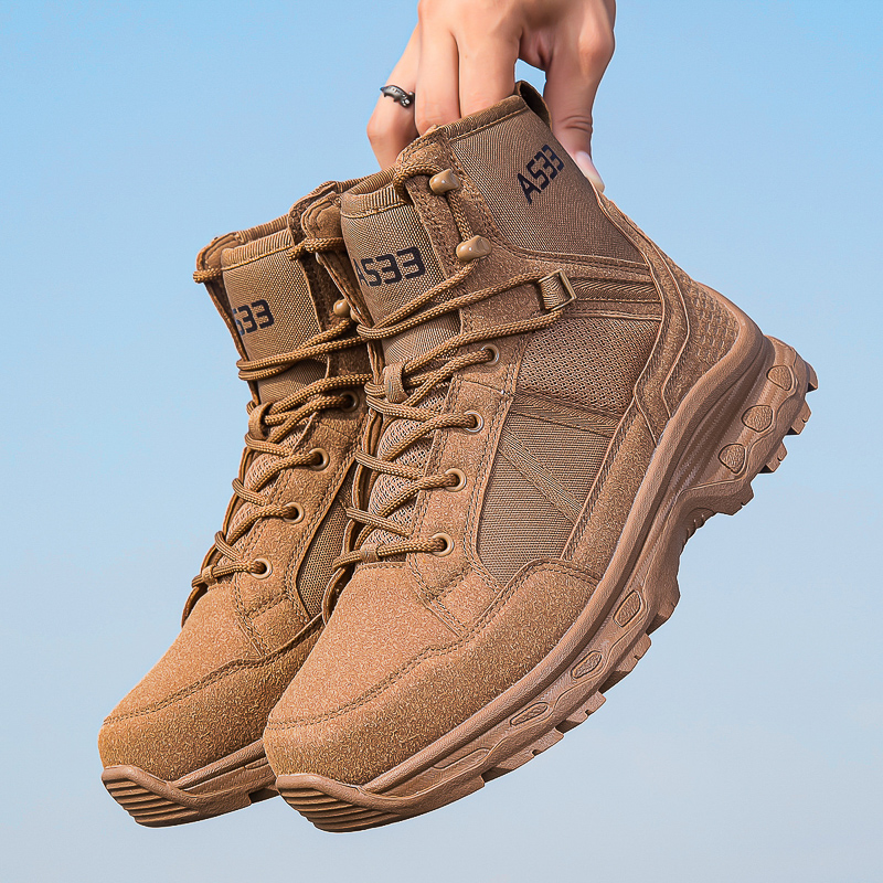 Men's Military Tactical Boots  - Men'S Shoes For Work 评论和价格