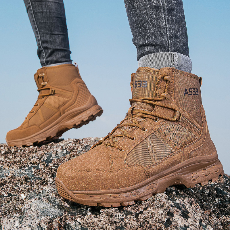 Men's Military Tactical Boots  - Men'S Shoes For Work 评论和价格