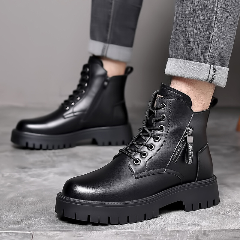Men Classic Genuine Leather Bo - Men'S Shoes For Work 评论和价格