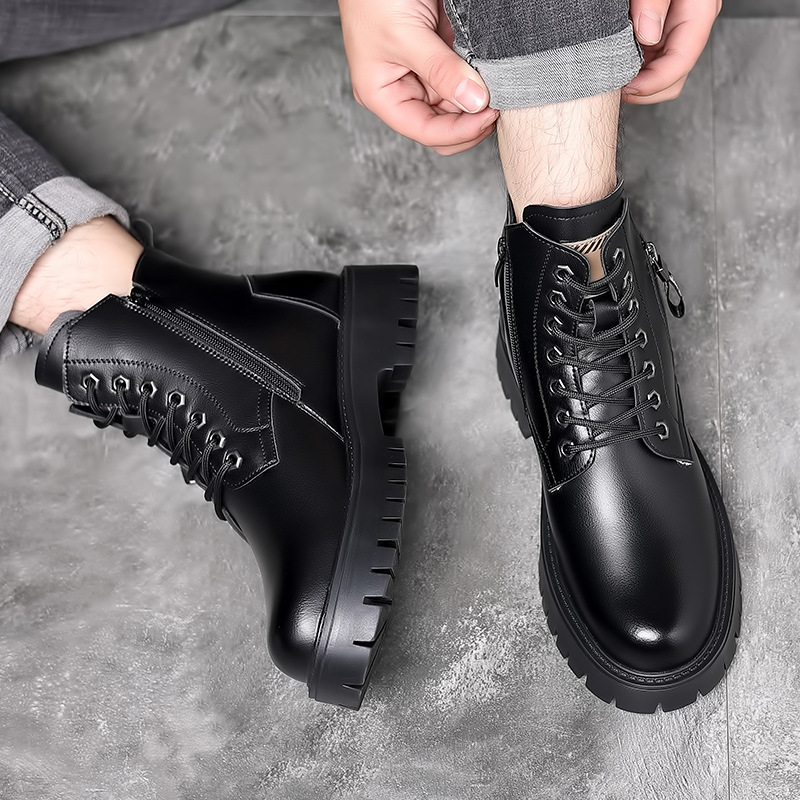 Men Classic Genuine Leather Bo - Men'S Shoes For Work 评论和价格