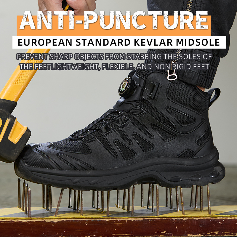 Men's Boots Work Safety Boots  - Men'S Shoes For Work 评论和价格
