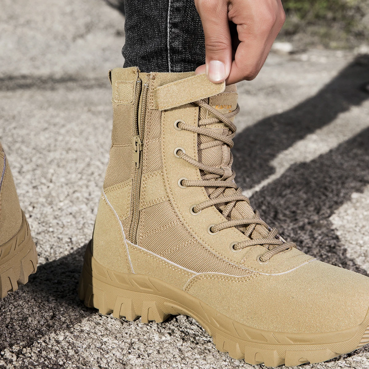 Men's Outdoor Hiking Shoes Hig - Men'S Shoes For Work 评论和价格