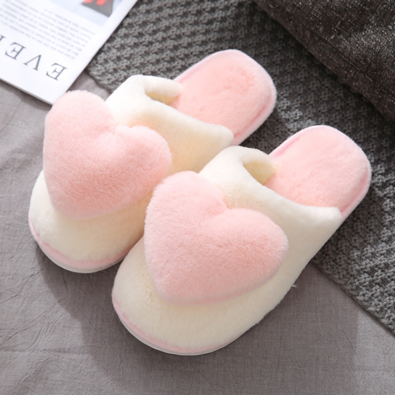 Winter Warm Heart Pattern Cott - Men'S Shoes Comfort 评论和价格