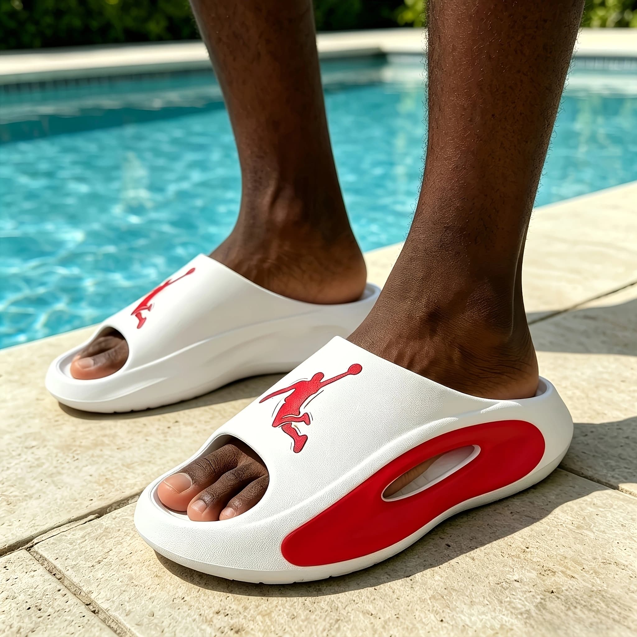 Men Athletic Slide Sandals EVA - Sport Slide Men 评论和价格