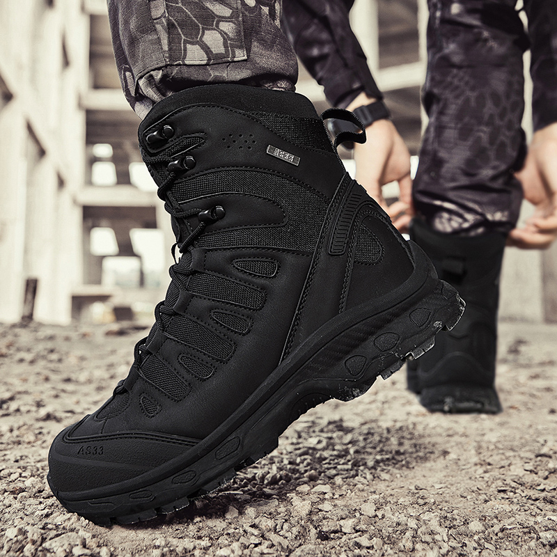 New Men Tactical Boots Militar - Hiking Boot Waterproof 评论和价格