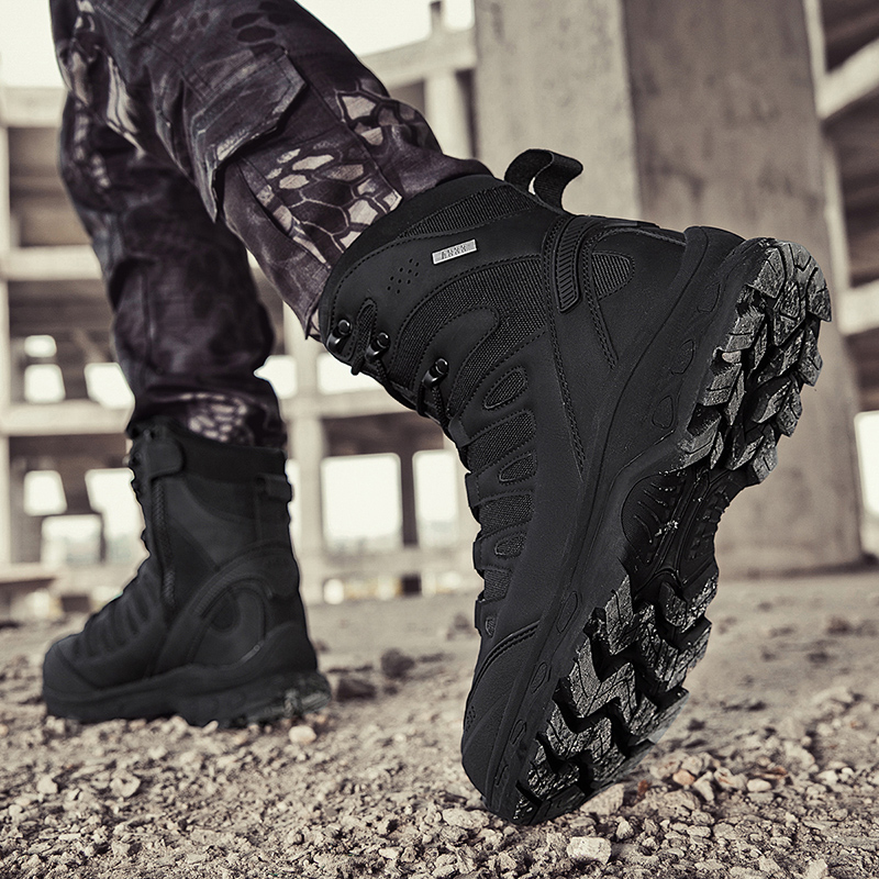 New Men Tactical Boots Militar - Hiking Boot Waterproof 评论和价格