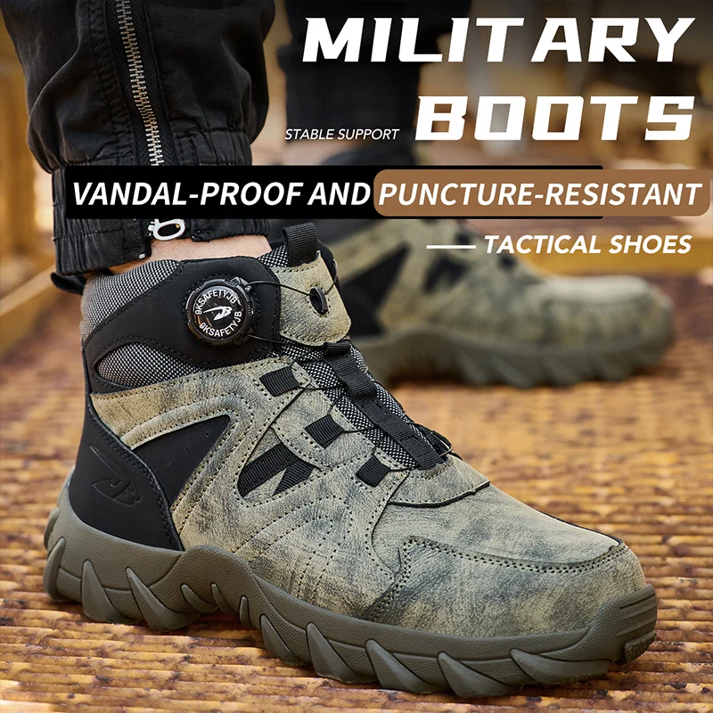 New Men's Safety Boots Work Bo - Men'S Shoes For Work 评论和价格