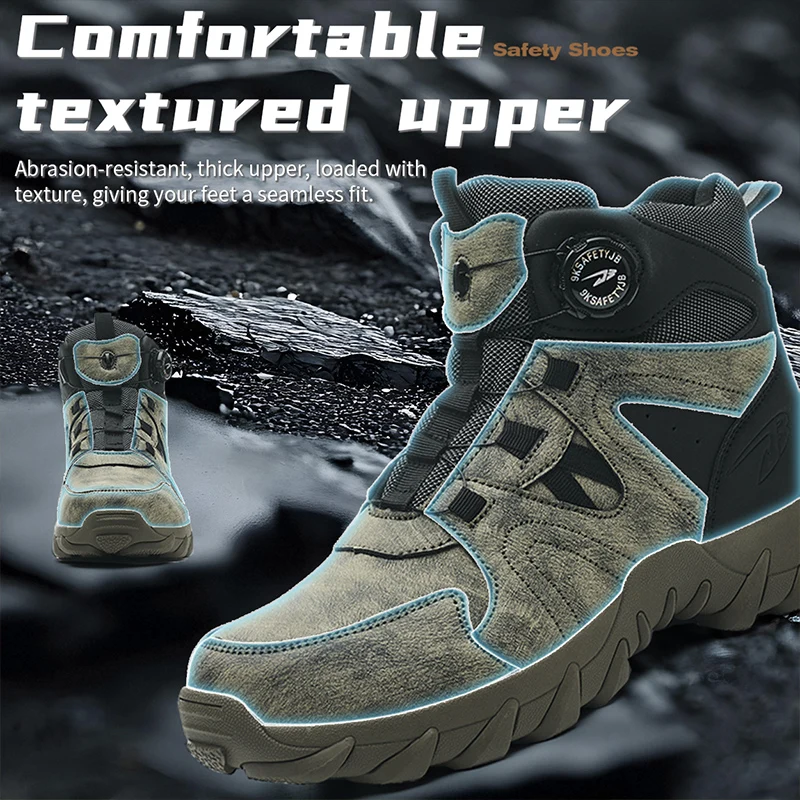 New Men's Safety Boots Work Bo - Men'S Shoes For Work 评论和价格