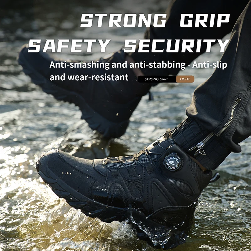 New Men's Safety Boots Work Bo - Men'S Shoes For Work 评论和价格