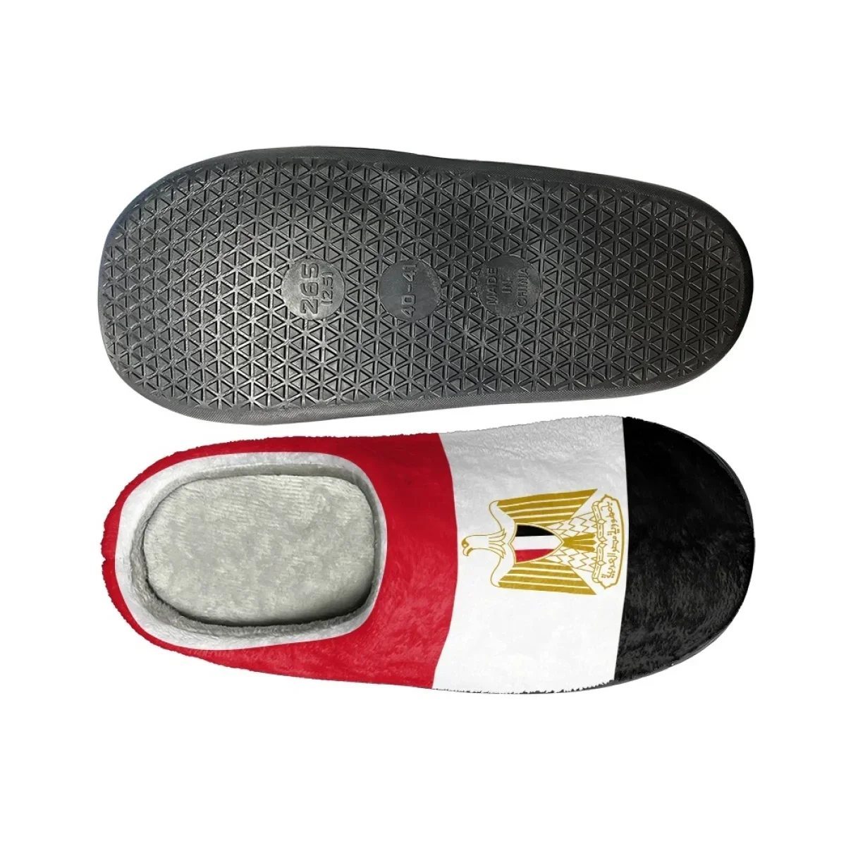 Egyptian Flag Design Warm Cott - Men Shoes Designer 评论和价格