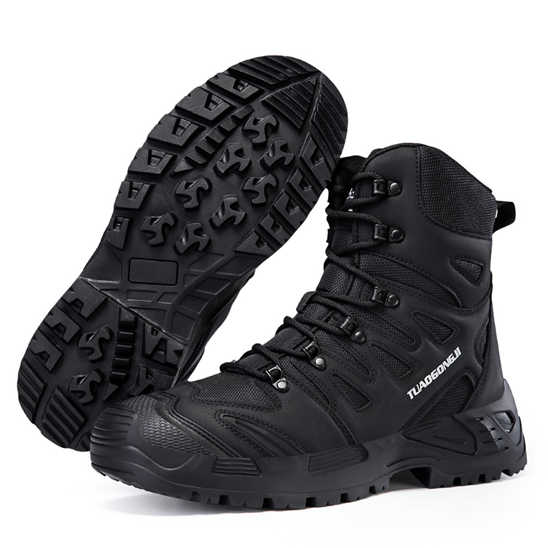 Men's Outdoor Hiking Tactical  - Men'S Shoes For Work 评论和价格