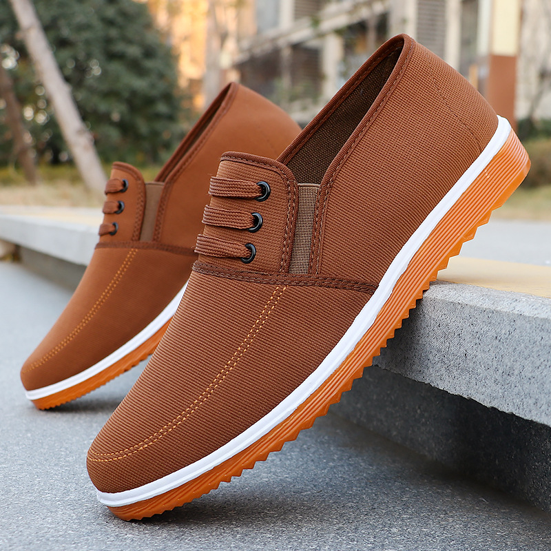 Cloth shoes, traditional Beiji - Men'S Shoes For Work 评论和价格