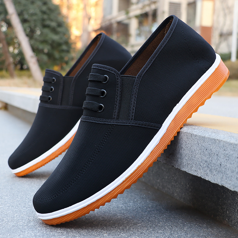 Cloth shoes, traditional Beiji - Men'S Shoes For Work 评论和价格