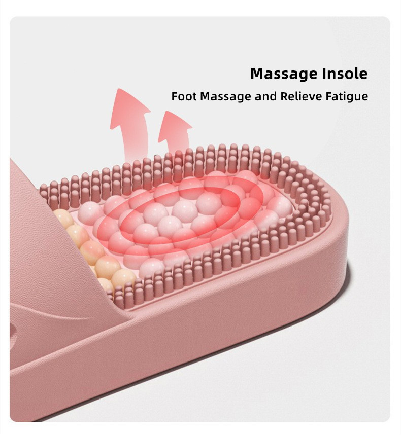 Summer Women Men Massage Slipp - Men'S Shoes Comfort 评论和价格