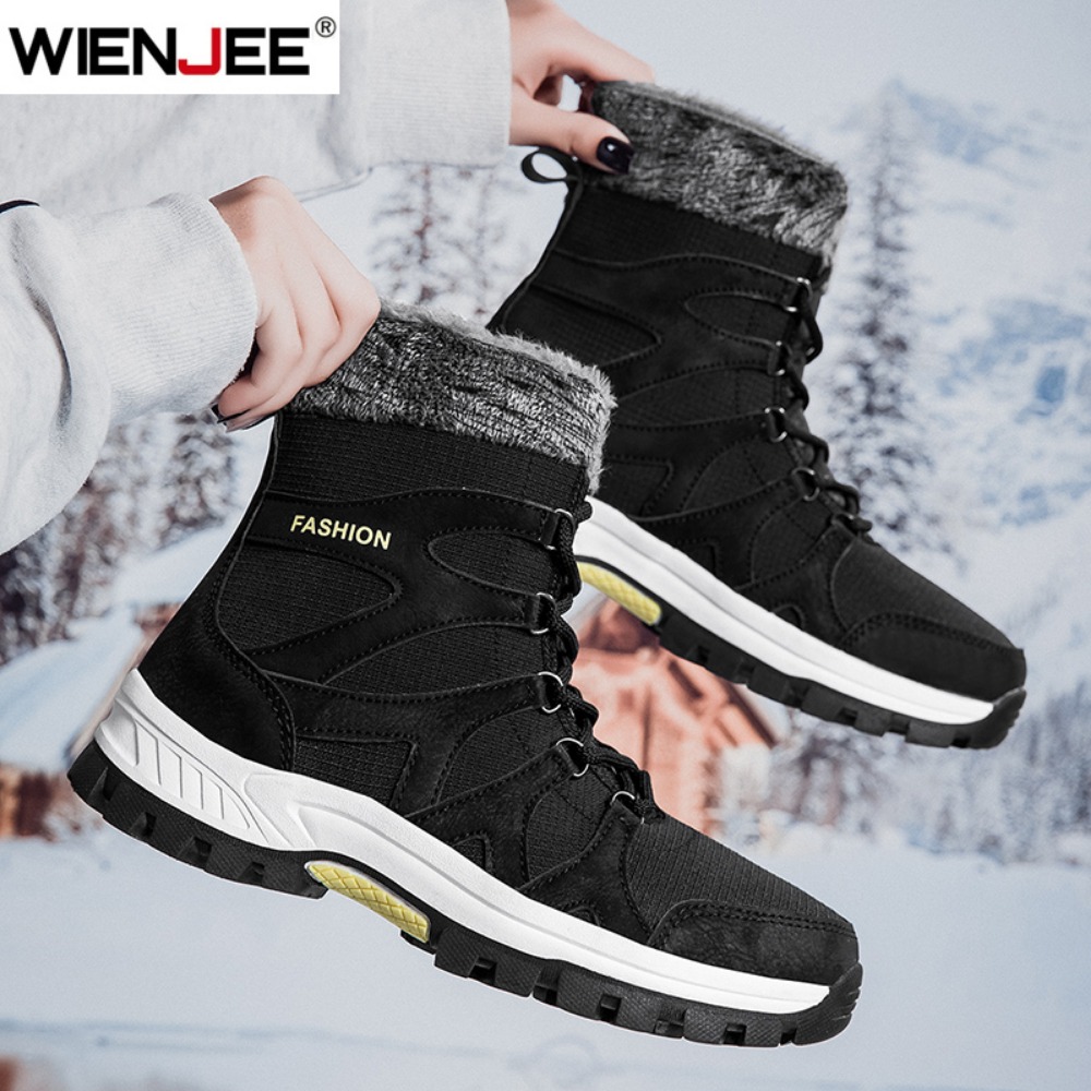 Brand Men's Winter Shoes Water - Hiking Boot Waterproof 评论和价格