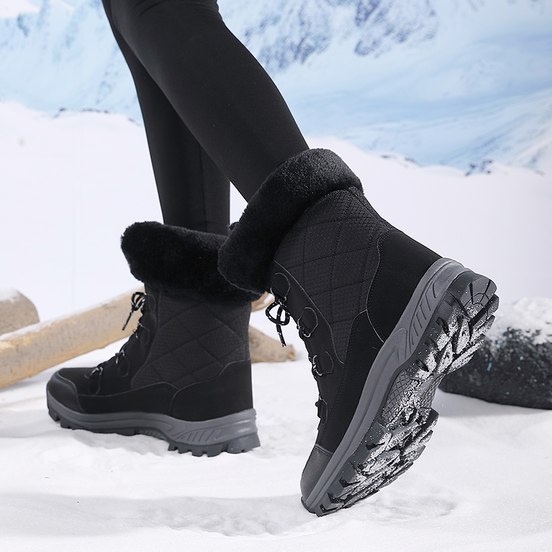 Winter Women Snow Boots Waterp - Hiking Boot Waterproof 评论和价格
