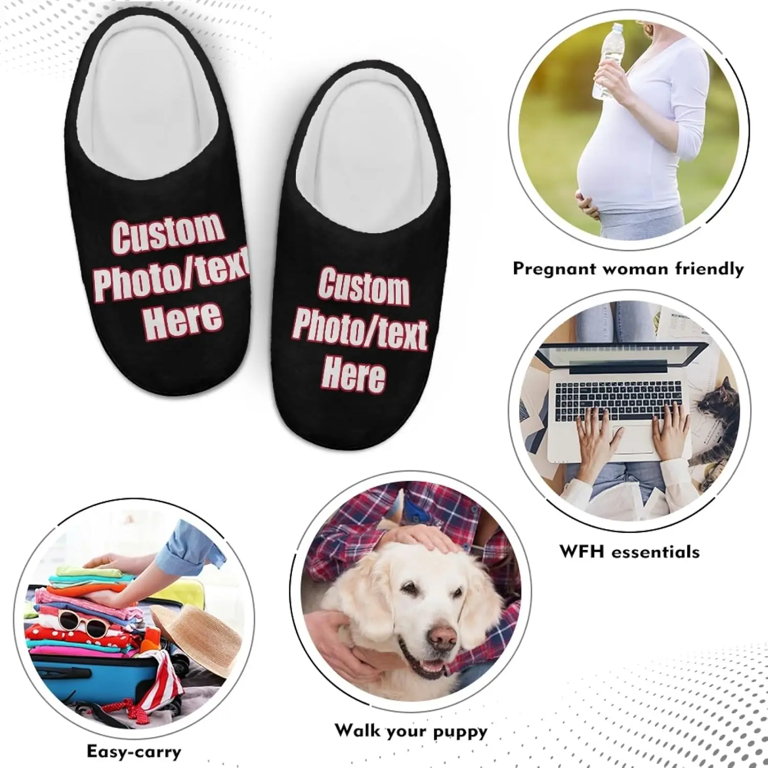 Custom Plush Slippers Men Wome - Men Shoes Designer 评论和价格