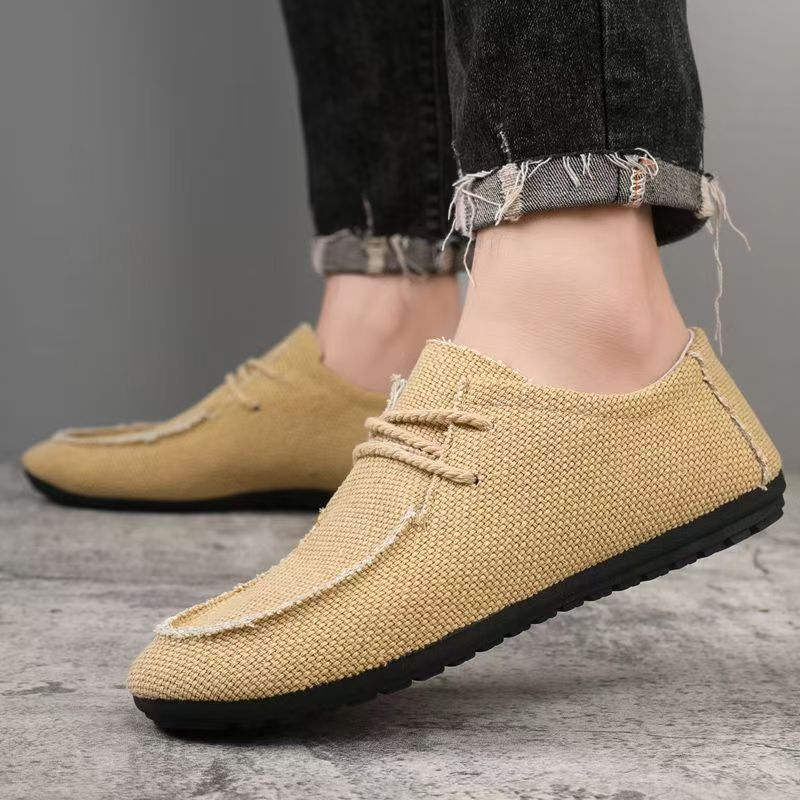 Men Big Size Lace Up Canvas Sh - Men'S Shoes For Work 评论和价格