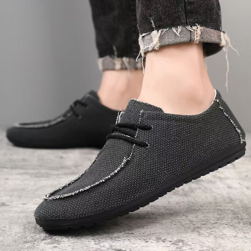 Men Big Size Lace Up Canvas Sh - Men'S Shoes For Work 评论和价格