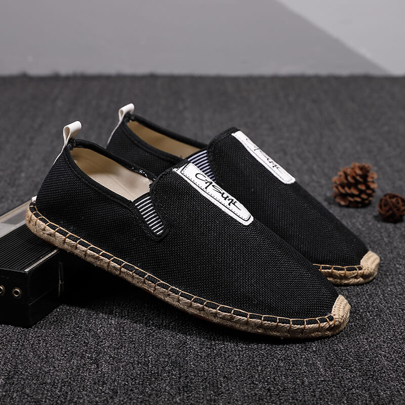 Linen Male Casual Shoes Loafer - Loafer Slip On Men 评论和价格